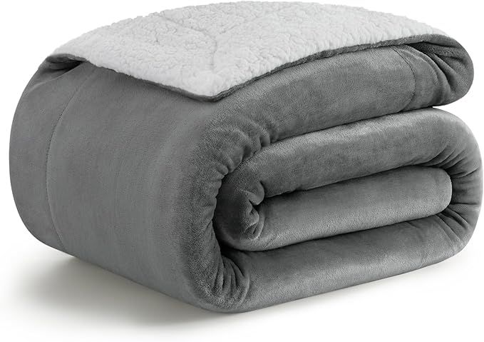 KANKAEU Przytulny koc polarowy 130x160cm