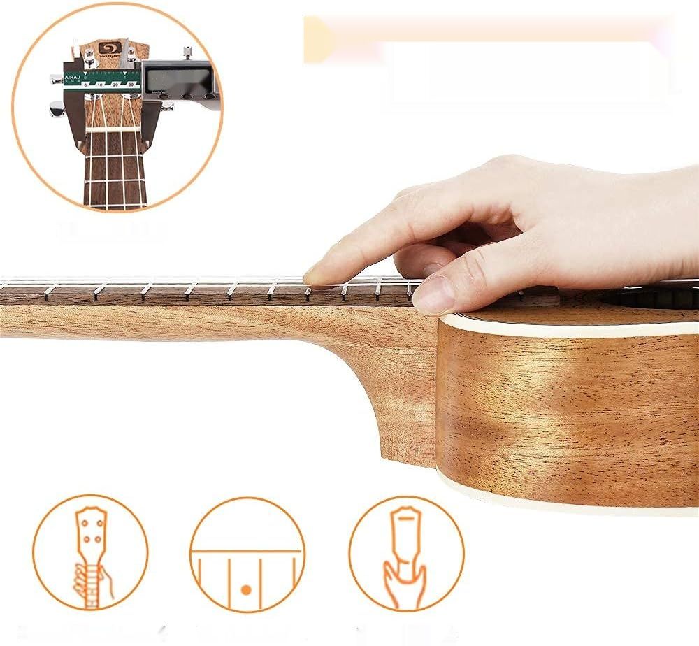 Vangoa Tenor Ukulele 26 cali z litego mahoniu Akustyczny zestaw