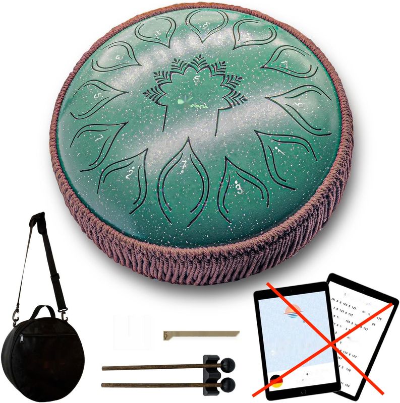 ORORA Bęben Zębowy 12 Calowy 13 Tonów - Handpan