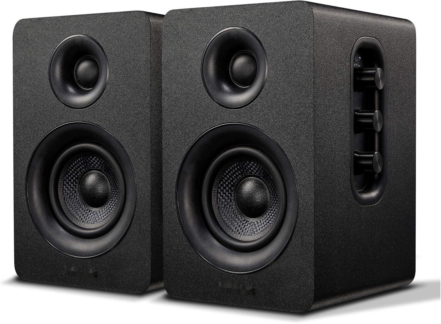 Sanyun SW208 3&quot; Aktywne Głośniki Bluetooth 5.0, 60W, DAC 24-Bit, Czarny