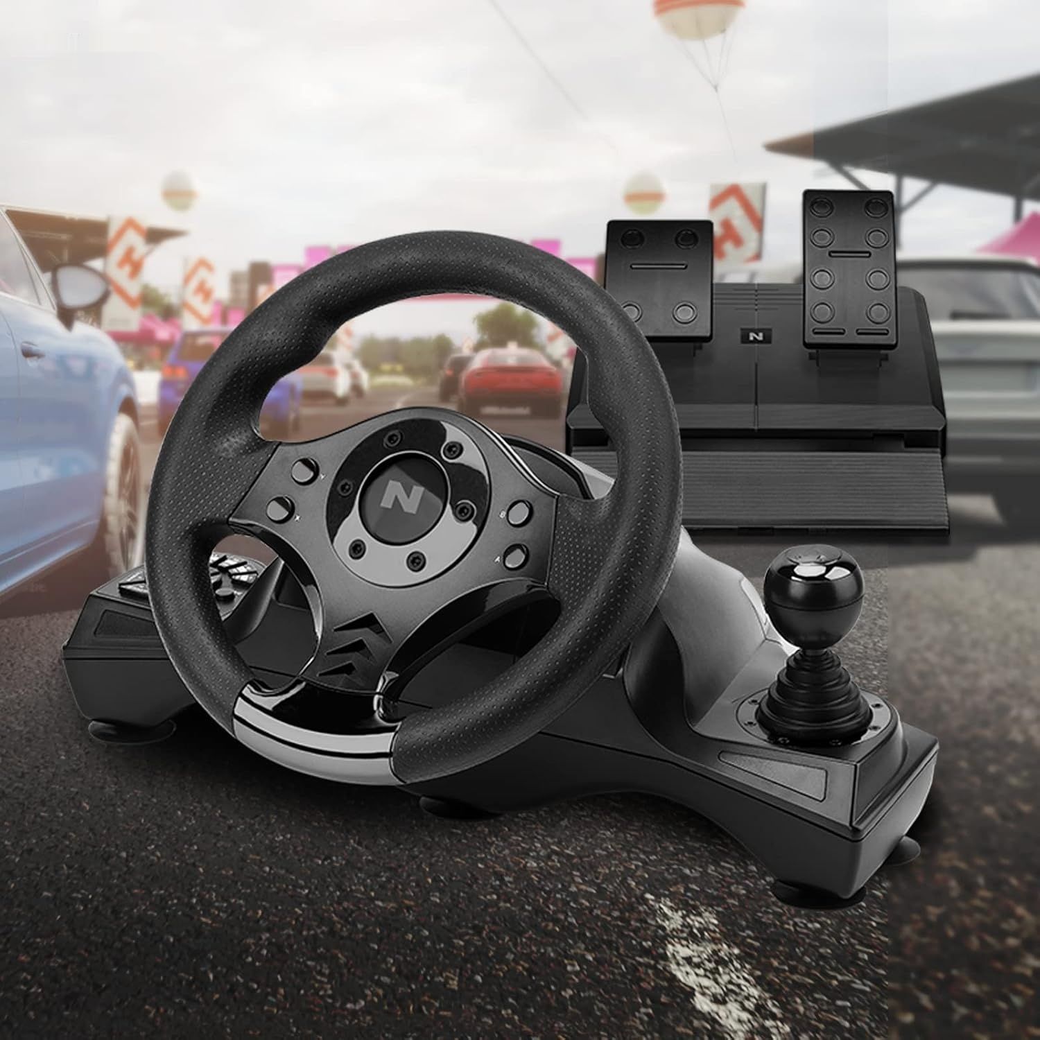 NITHO Kierownica Drive Pro V16 z pedałami