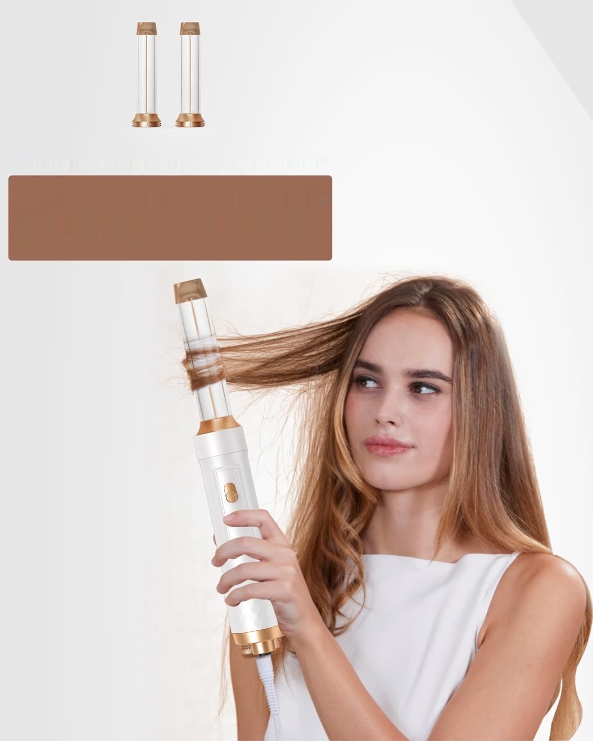UKLISS Zestaw do stylizacji włosów 6 w 1, Suszarka 1000W, Lokówka