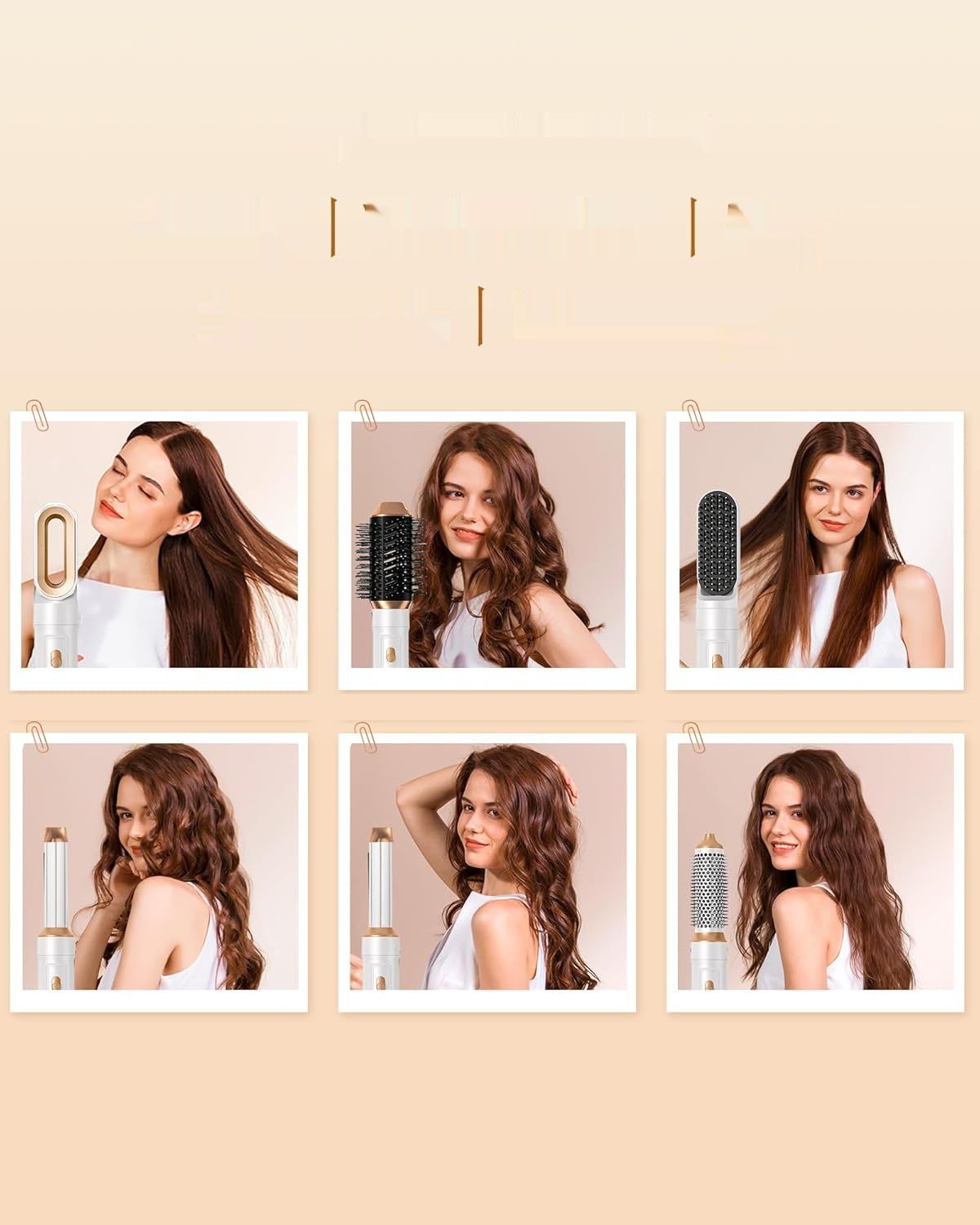 UKLISS Air Styler 1000 W - Zestaw do Stylizacji Włosów