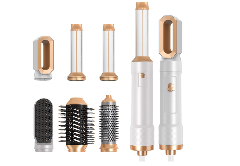 UKLISS Air Styler 6w1: Styler do włosów z 6 końcówkami, 1000W suszarka