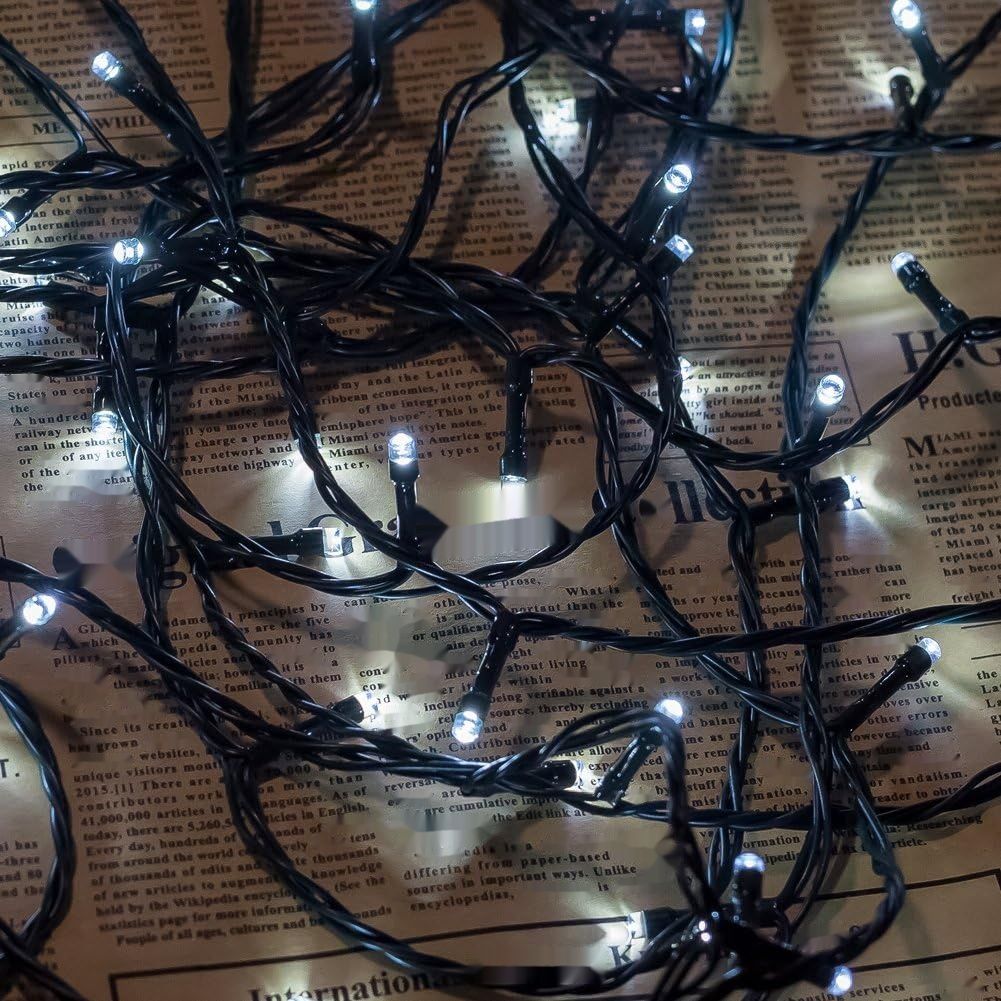 WISD LED Światełka choinkowe 33 m, 300 białych - z timerem i wtyczką EU