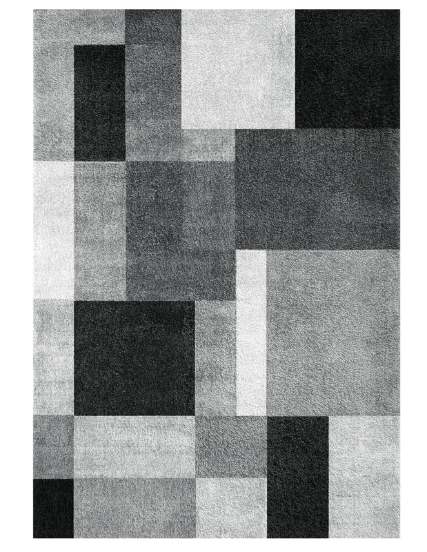 PONY DANCE Prostokątny Dywan, 140x200cm, można prać, Nowoczesny Design