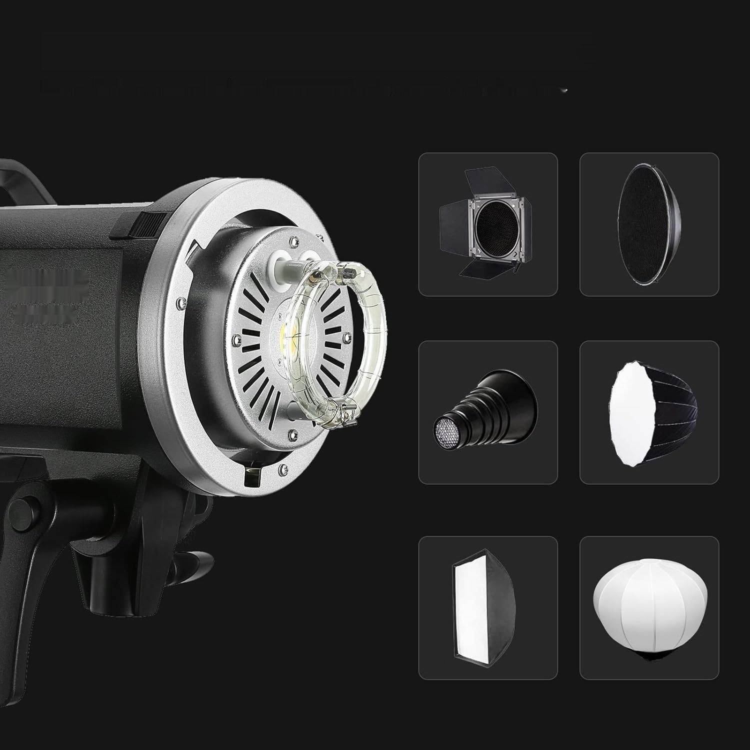 Godox MS200V 200W Lampa Błyskowa, GN53 5800K, 2.4G X, Bowens, 0,1-1,3s