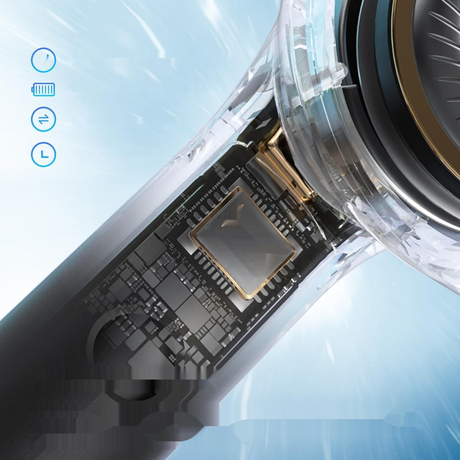 SoundPEATS Air4 Lite Słuchawki Bluetooth 5.3, Hi-Res, LDAC, 30h, Aplikacja