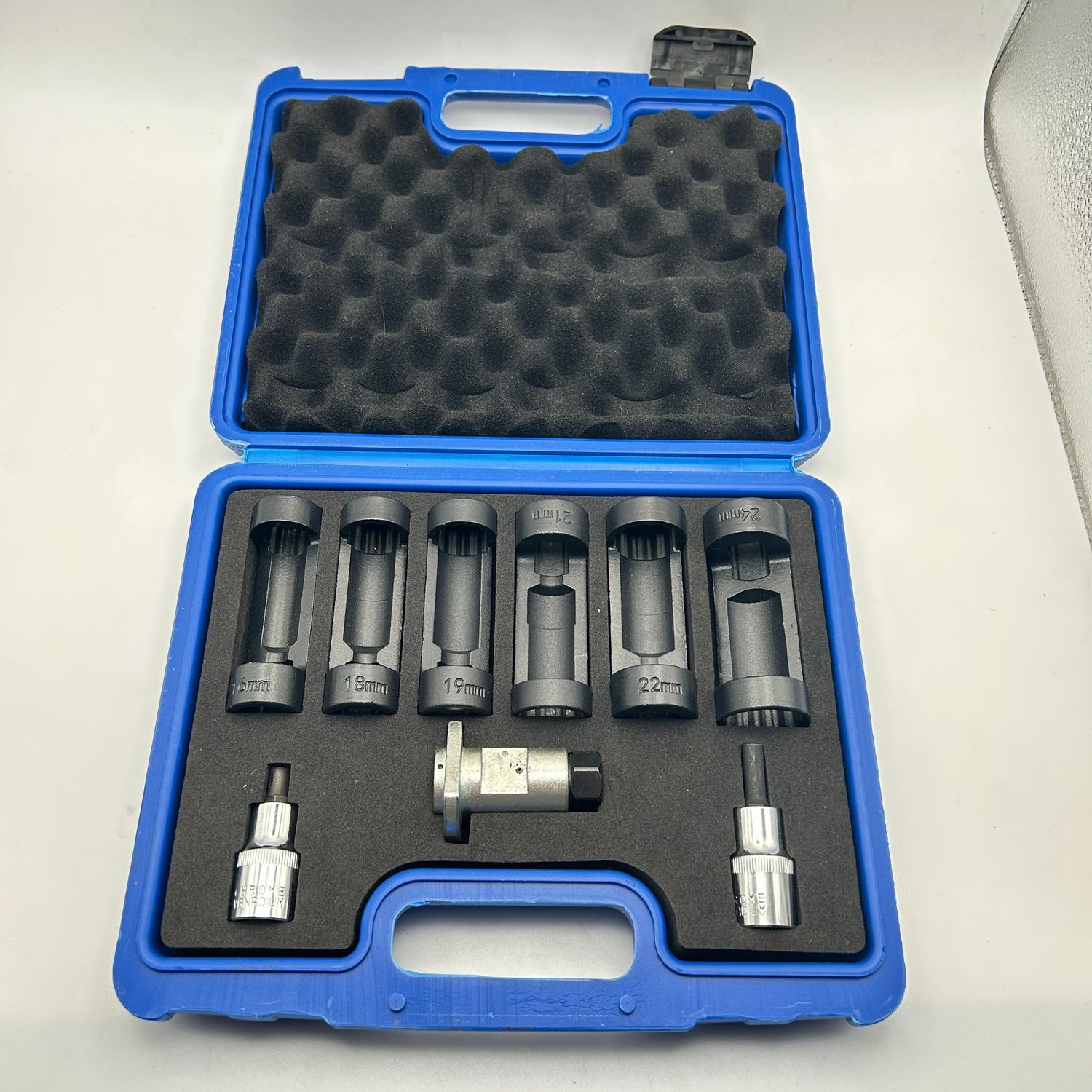 ZKTOOL Gniazdo nakrętki rozpórkowej 16-24 mm 12-punktowe 1/2&quot; 9 szt.