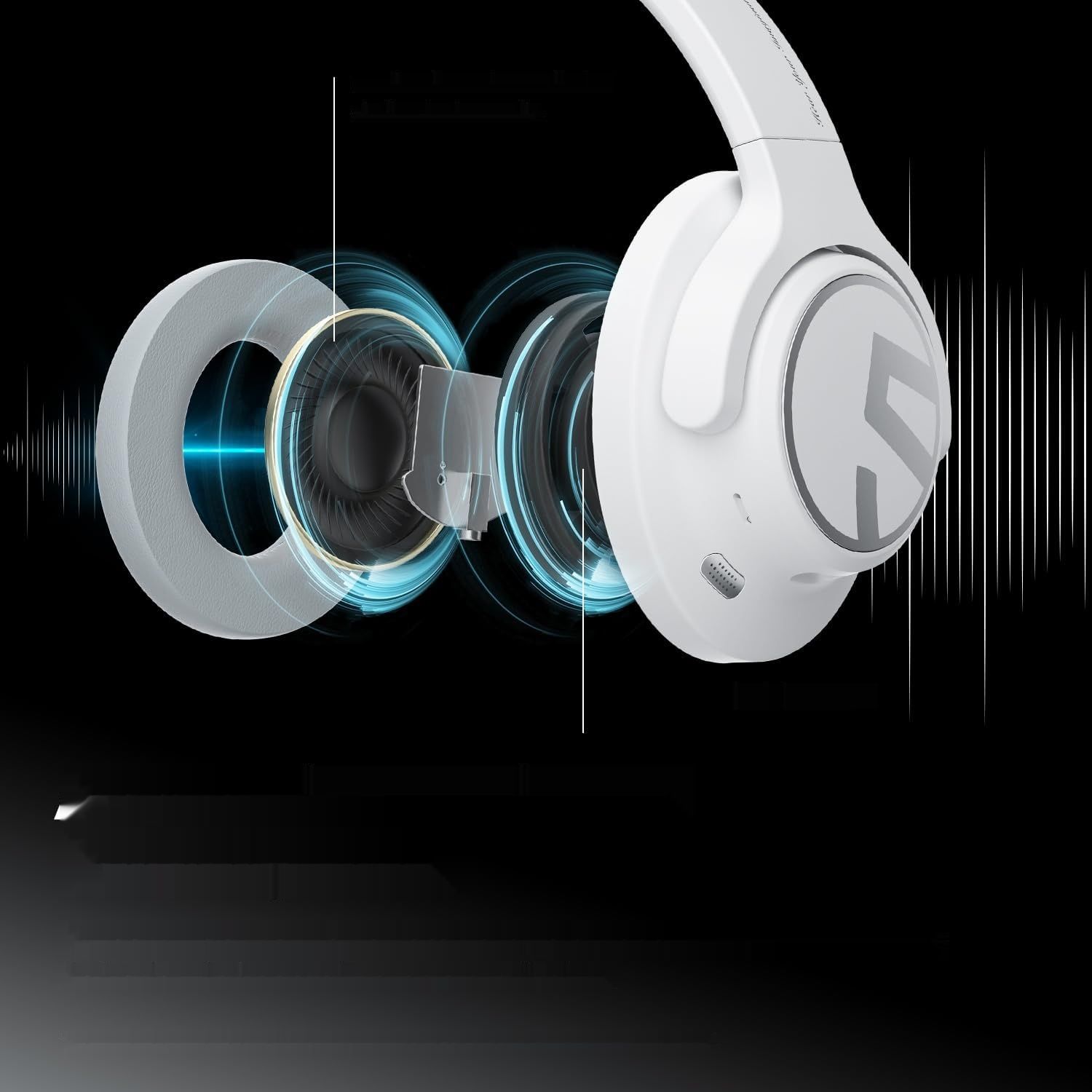 SoundPEATS Space Słuchawki Bluetooth 5.3 z ANC, ENC i Trybem Gry