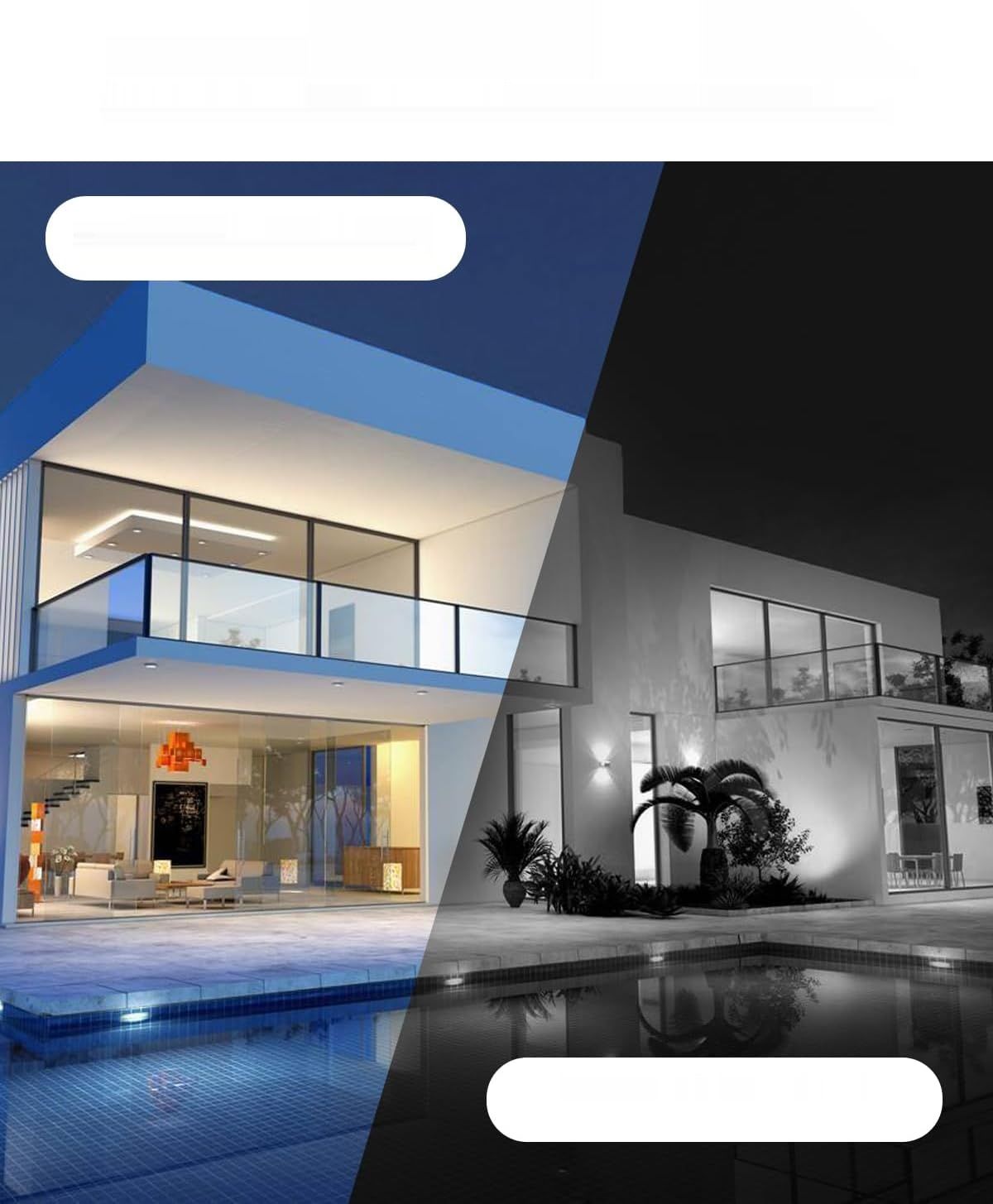 UCOCARE 4MP Kamera Nadzoru WiFi na Zewnątrz z Kartą 32G (2 Sztuki)