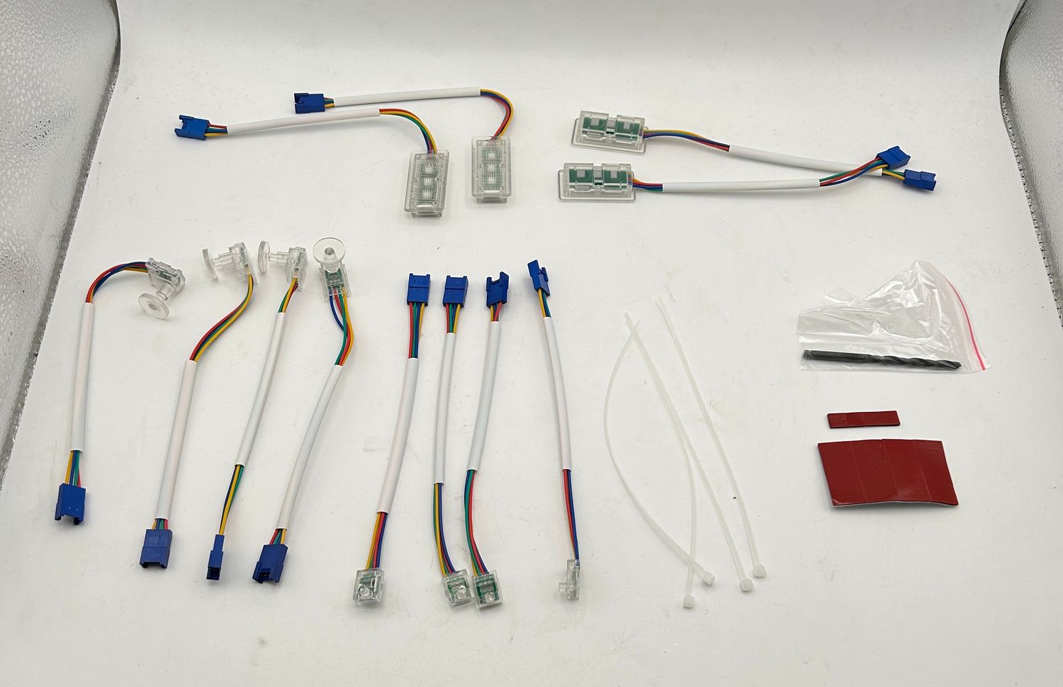 18 w 1 HMYC 128 LED, Akrylowe paski RGB, Sterowanie aplikacją, Neonowe oświetlenie