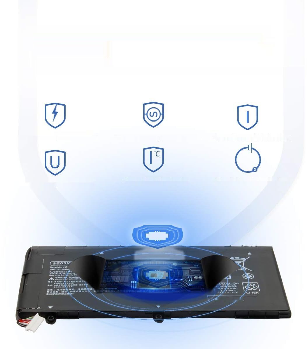 Bateria Exmate do HP SE03XL HSTNN-LB7G 849568-421 849908-850 TPN-Q171