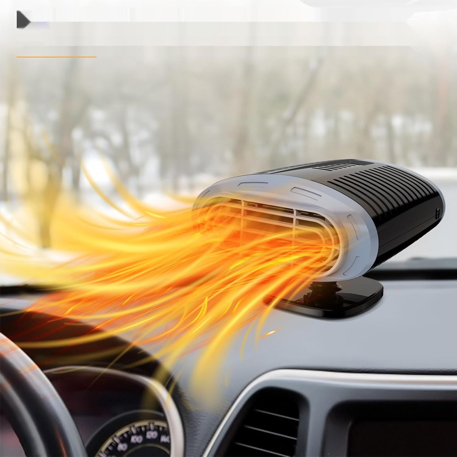 Ogrzewacz Samochodowy 200 W 12 V: Przenośny Wentylator Grzewczy, Odmrażacz