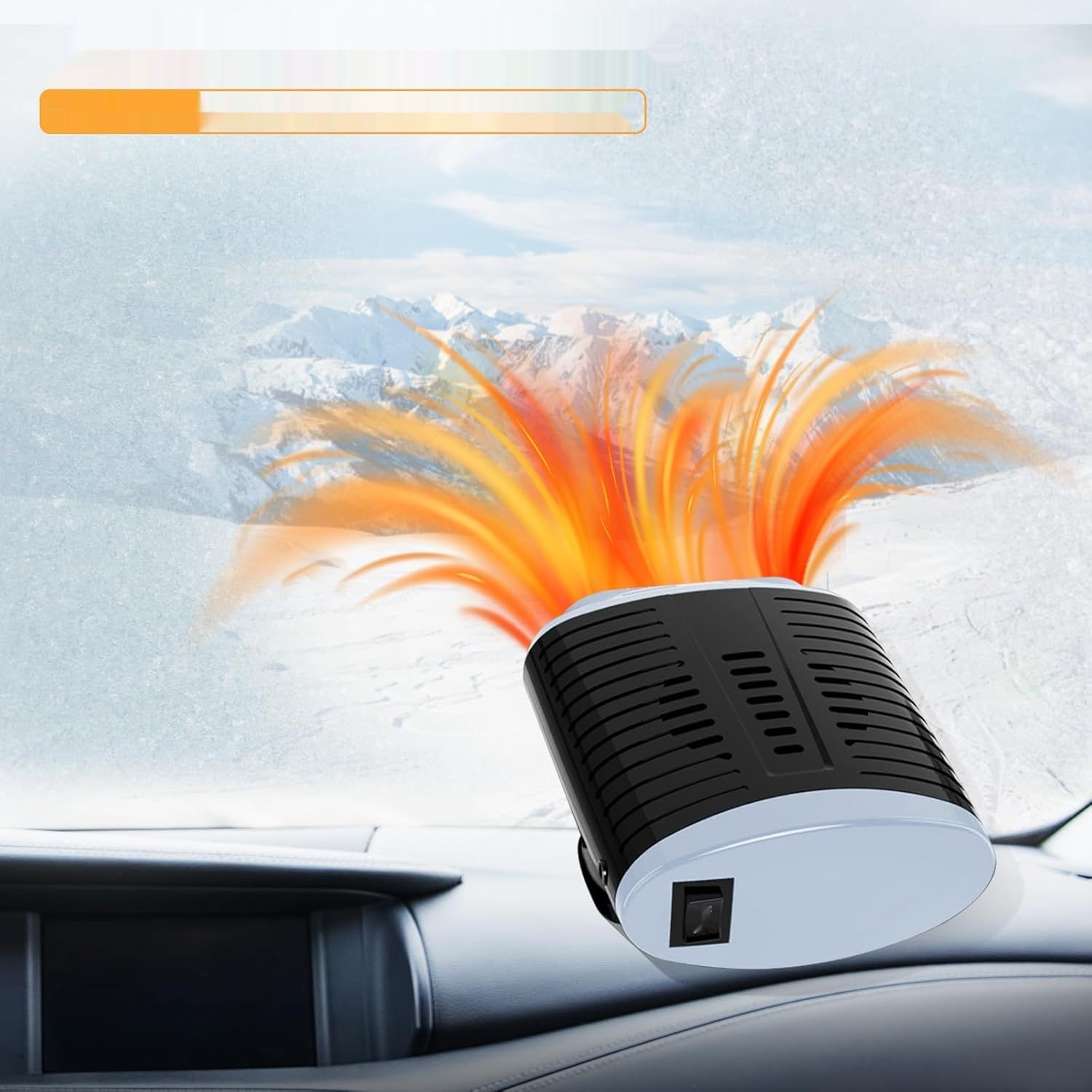 Ogrzewacz Samochodowy 200 W 12 V: Przenośny Wentylator Grzewczy, Odmrażacz
