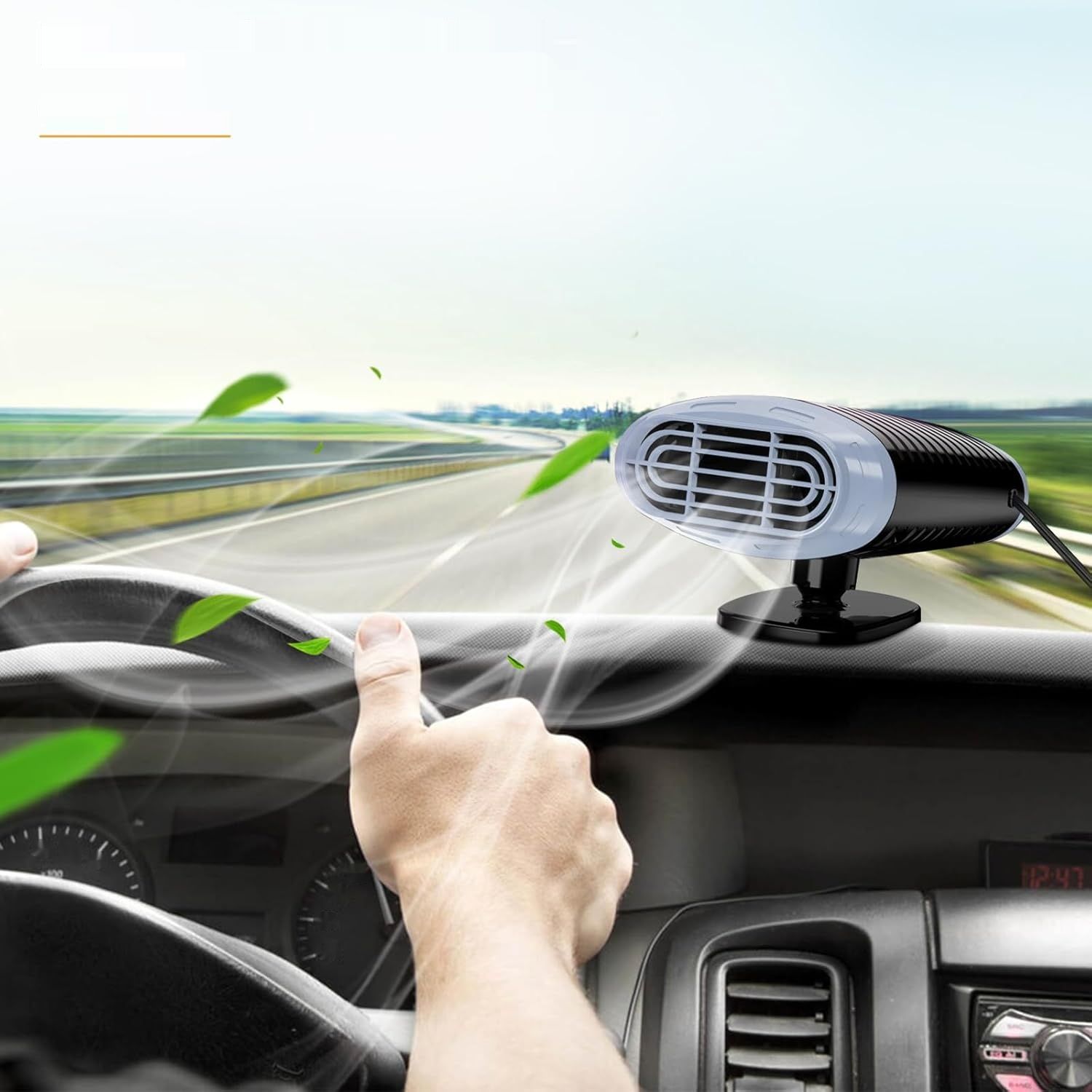 Ogrzewacz Samochodowy 200 W 12 V: Przenośny Wentylator Grzewczy, Odmrażacz