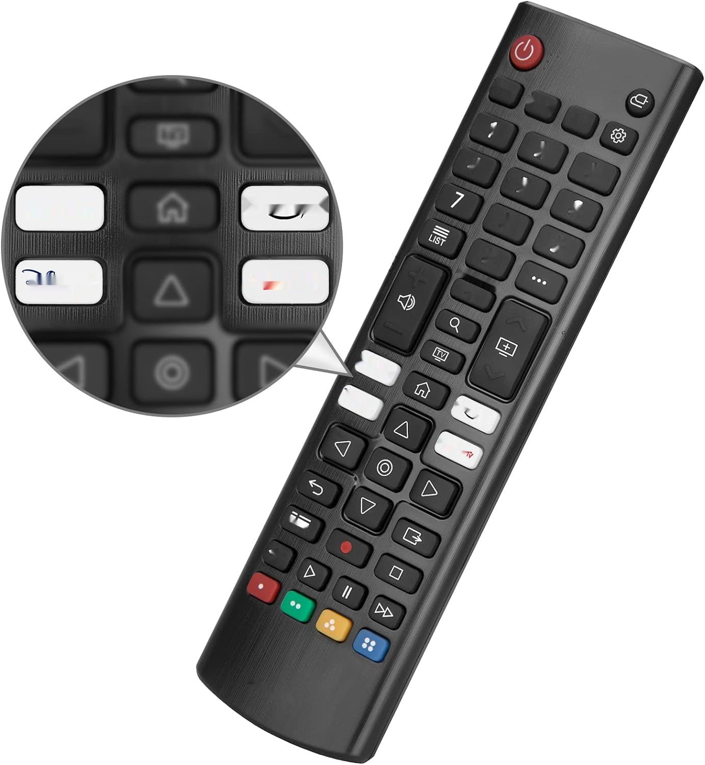 Pilot OMAIC do LG Smart TV z bezpośrednimi przyciskami - Nowy pilot IR