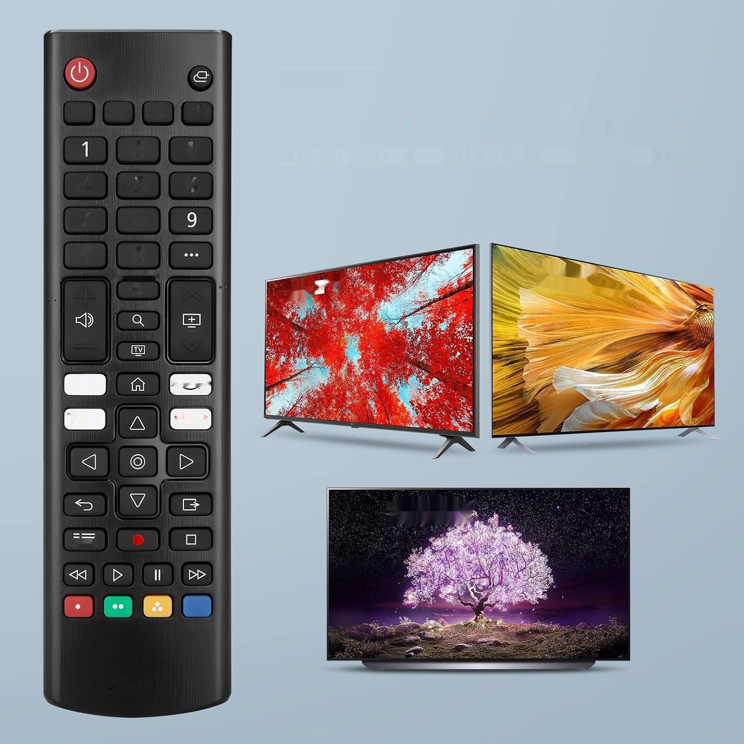 Pilot OMAIC do LG Smart TV z bezpośrednimi przyciskami - Nowy pilot IR