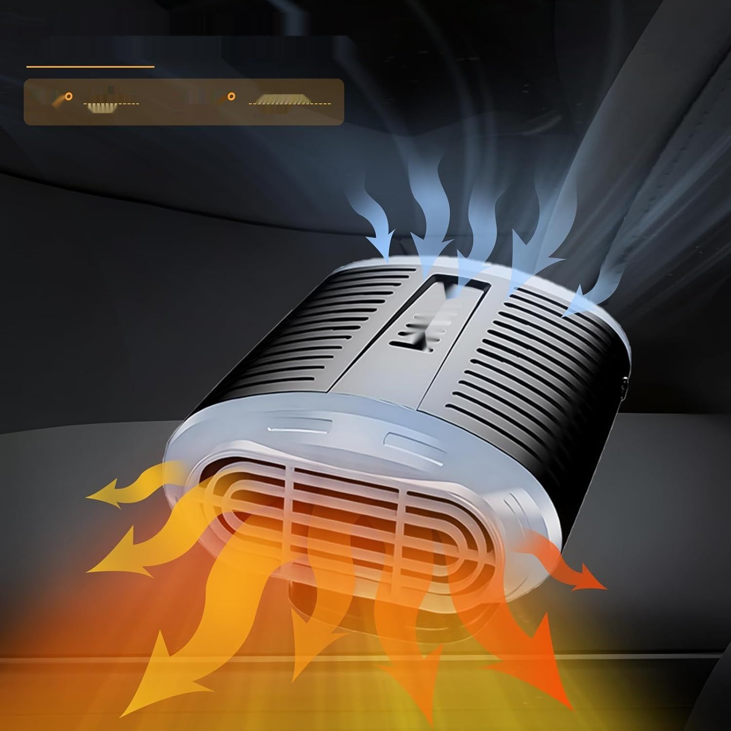 Ogrzewacz Samochodowy 200 W 12 V: Przenośny Wentylator Grzewczy, Odmrażacz