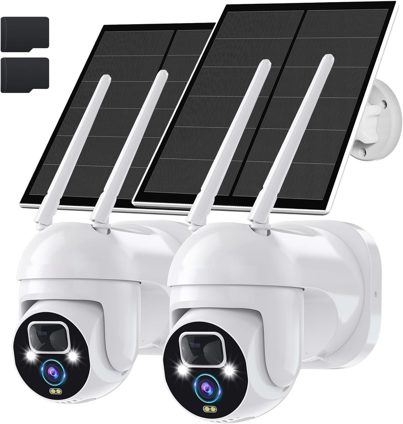 nicezing 4MP Kamera Nadzoru WiFi Zewnętrzna PTZ, AI Detekcja, SD 32GB