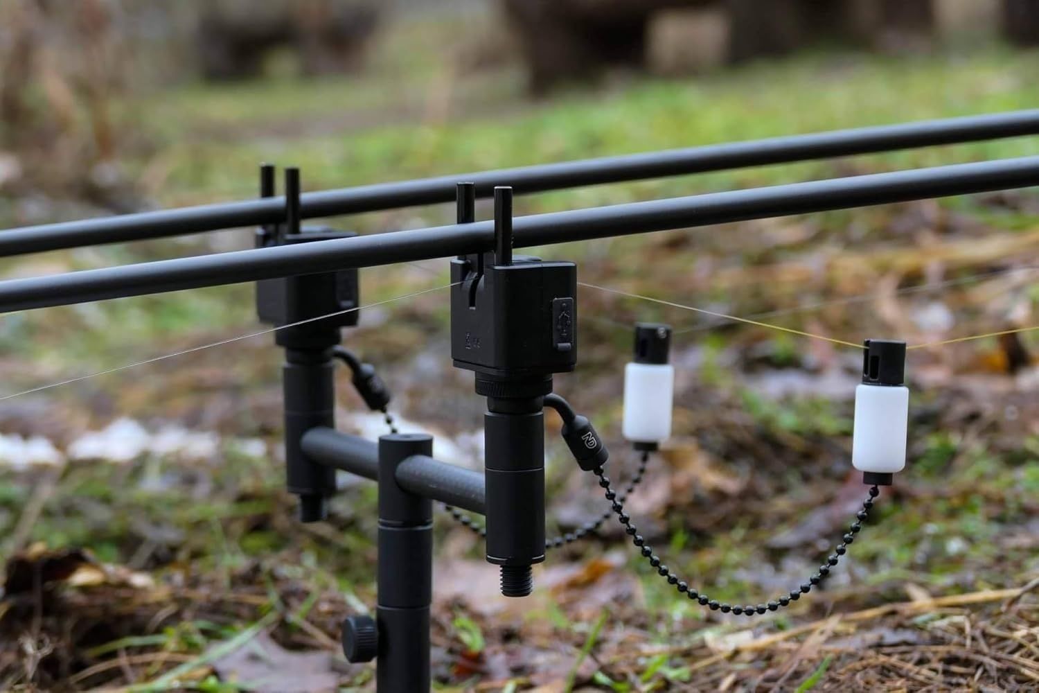 New Direction Tackle S9 zestaw alarmowy z 2 prętami, wędkarstwo karpiowe