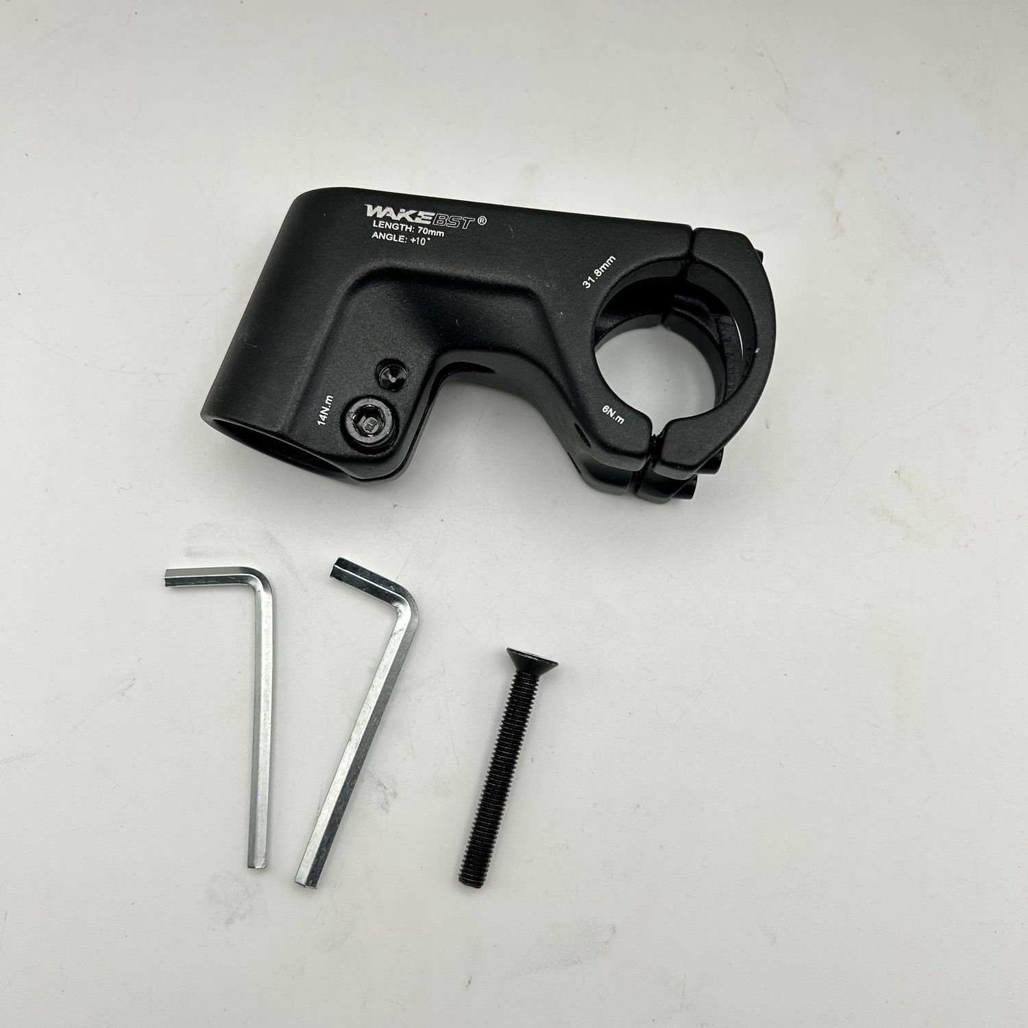 CYSKY Wspornik Kierownicy 31,8 70mm 10 Stopni MTB