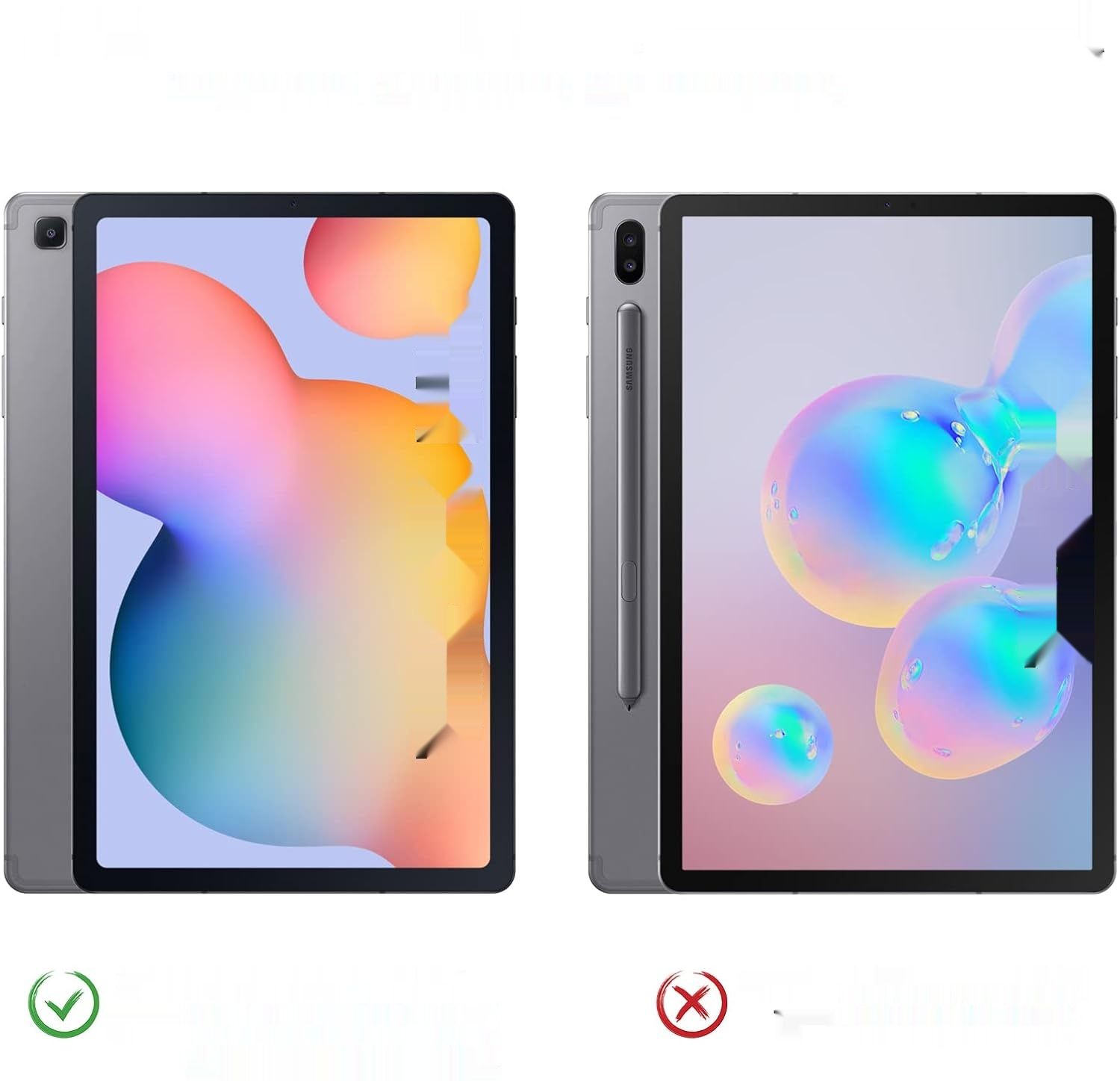 D DINGRICH Etui z Klawiaturą do Samsung Galaxy Tab S6 Lite 10.4&quot; 2022