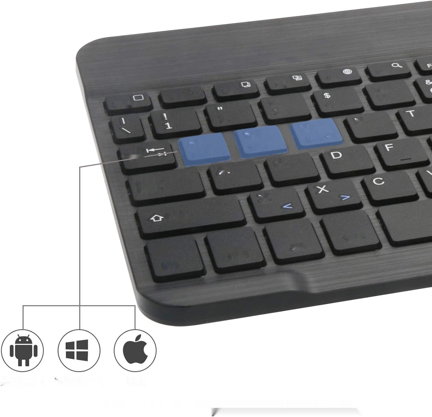 D DINGRICH Etui z Klawiaturą do Samsung Galaxy Tab S6 Lite 10.4&quot; 2022