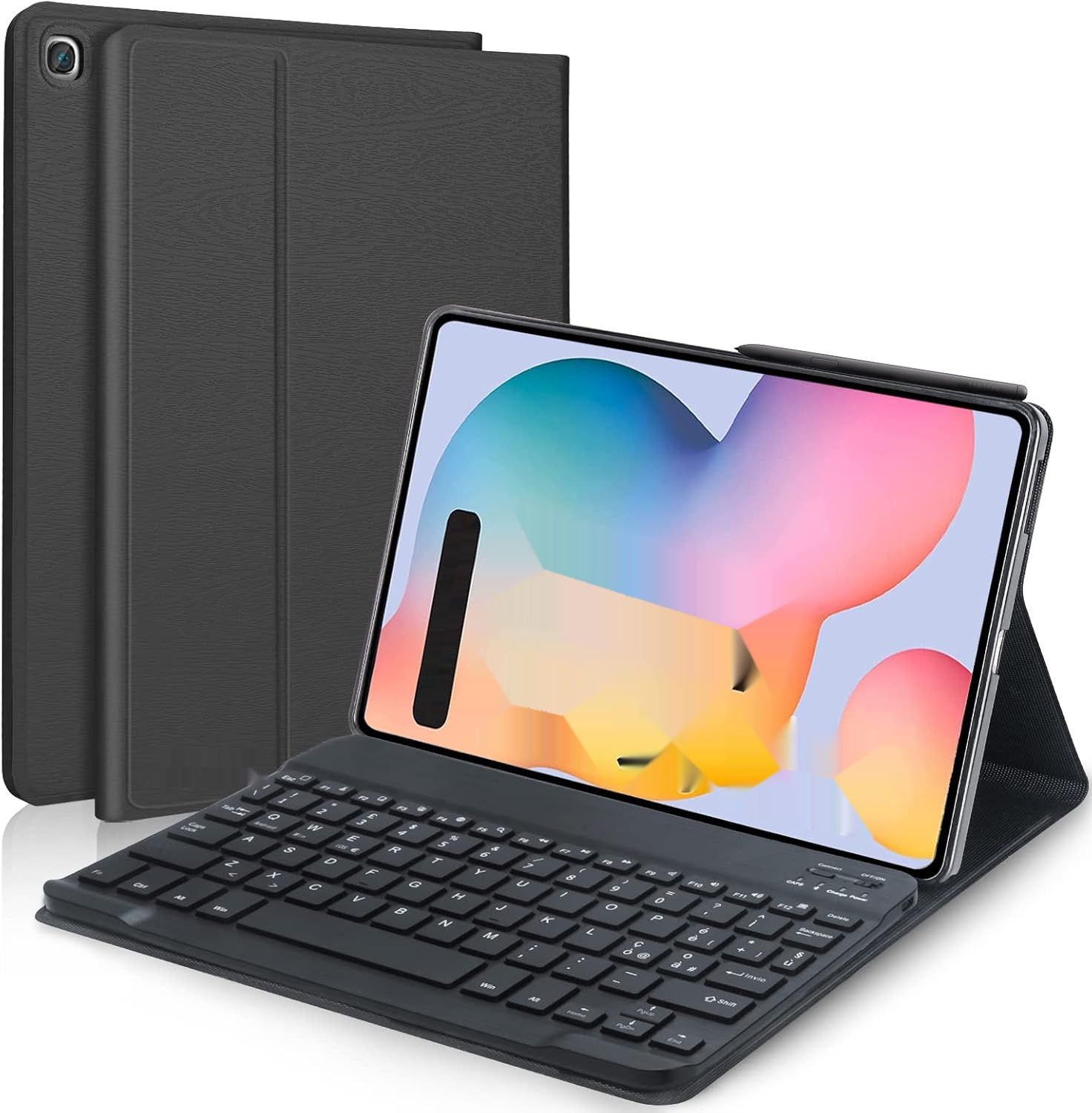 D DINGRICH Etui z Klawiaturą do Samsung Galaxy Tab S6 Lite 10.4&quot; 2022