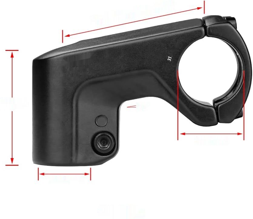 CYSKY Wspornik Kierownicy 31,8 70mm 10 Stopni MTB