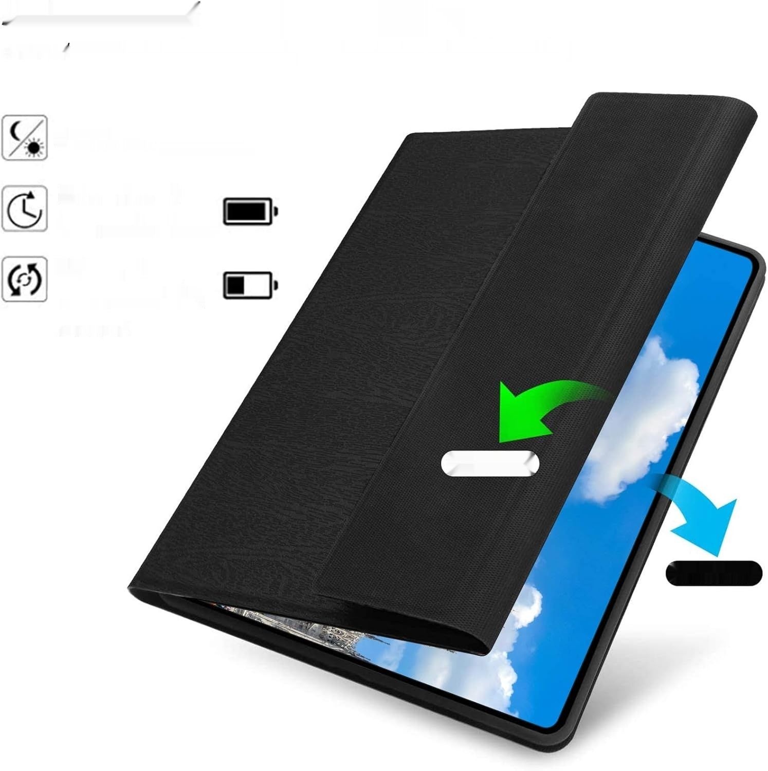 D DINGRICH Etui z Klawiaturą do Samsung Galaxy Tab S6 Lite 10.4&quot; 2022