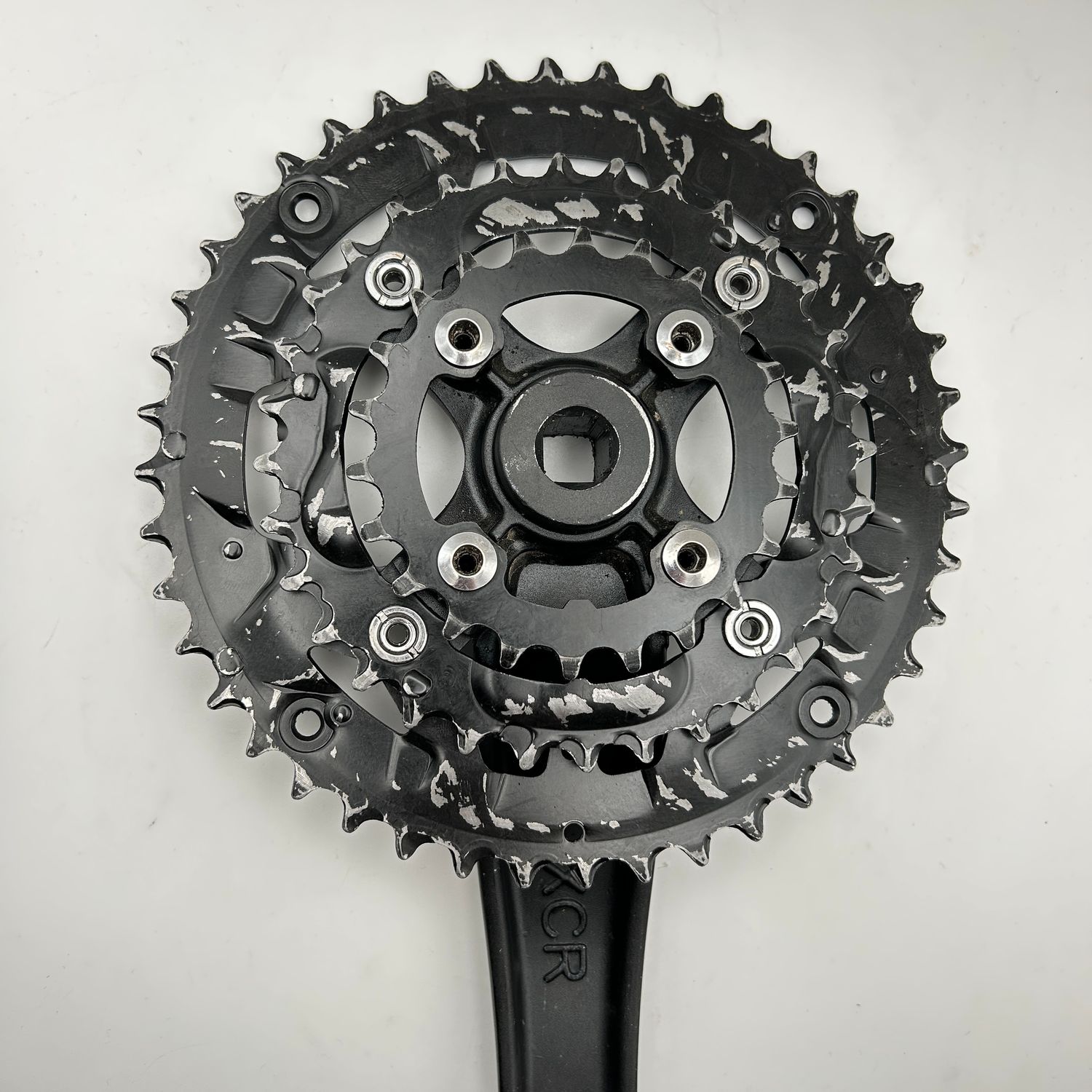 CYSKY Korba Potrójna 170mm 104/64 BCD Zestaw do Roweru Szosowego MTB BMX