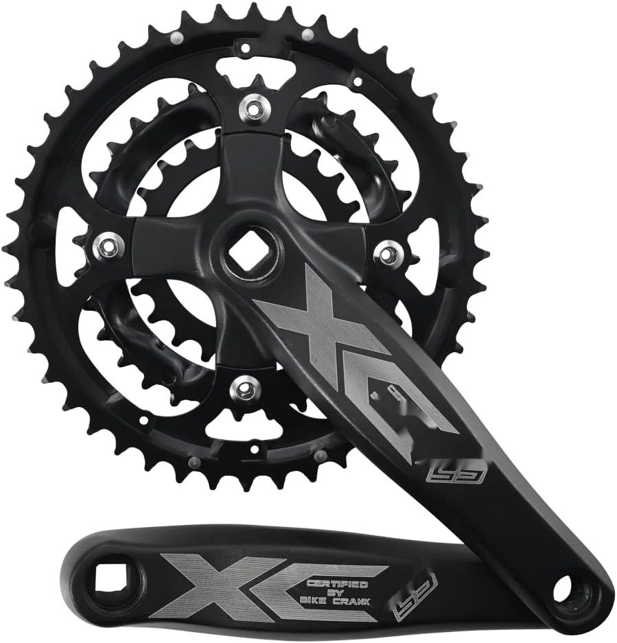 CYSKY Korba Potrójna 170mm 104/64 BCD Zestaw do Roweru Szosowego MTB BMX