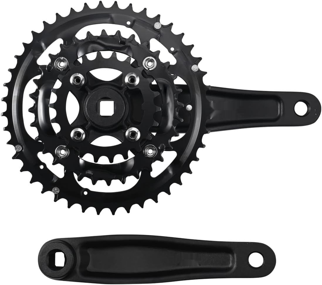 CYSKY Korba Potrójna 170mm 104/64 BCD Zestaw do Roweru Szosowego MTB BMX