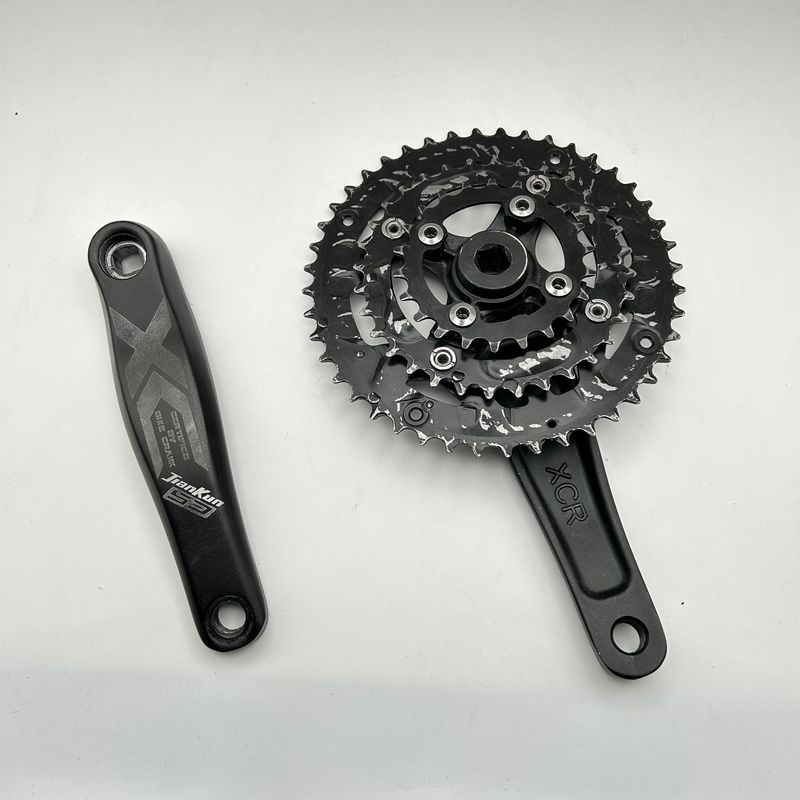 CYSKY Korba Potrójna 170mm 104/64 BCD Zestaw do Roweru Szosowego MTB BMX