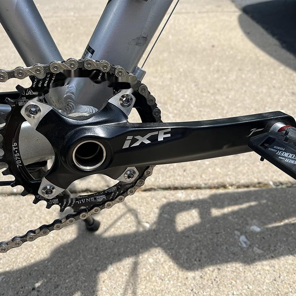 CYSKY Zestaw korb rowerowych 170mm 104 BCD do MTB BMX Rowery szosowe