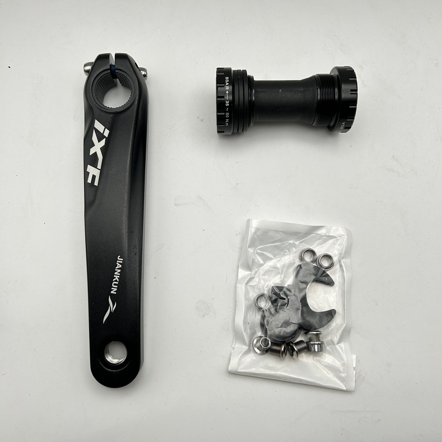 CYSKY Zestaw korb rowerowych 170mm 104 BCD do MTB BMX Rowery szosowe