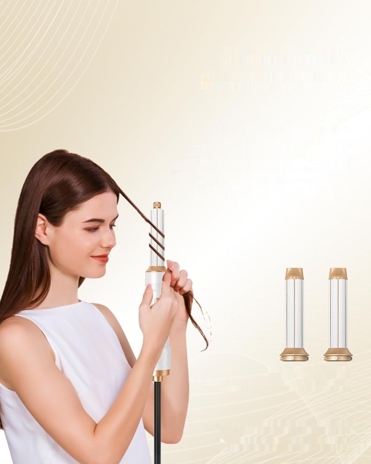 UKLISS Air Styler 6w1: Styler do włosów z 6 końcówkami, 1000W suszarka.