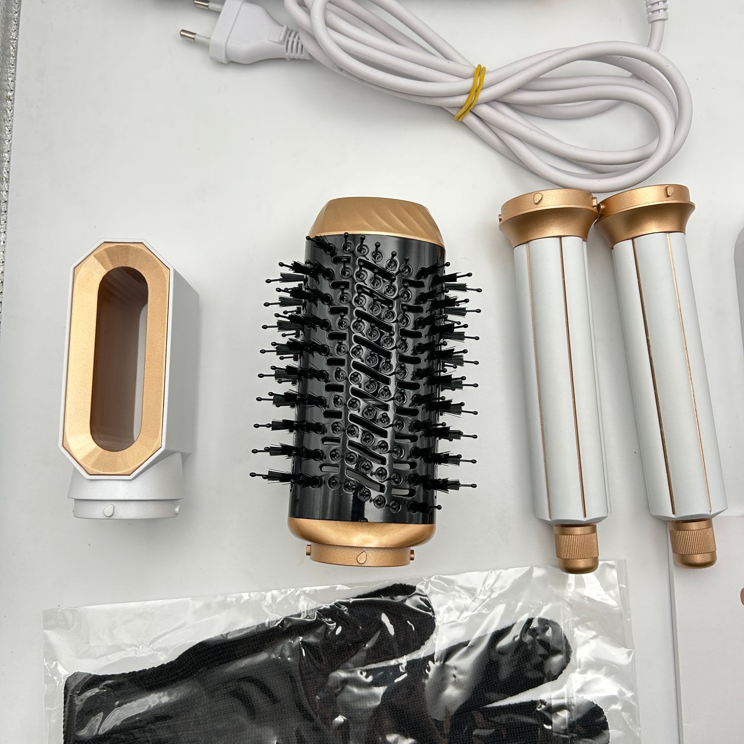 UKLISS Styler 1000W 6w1: Gorąca Szczotka, Jonowa Pielęgnacja