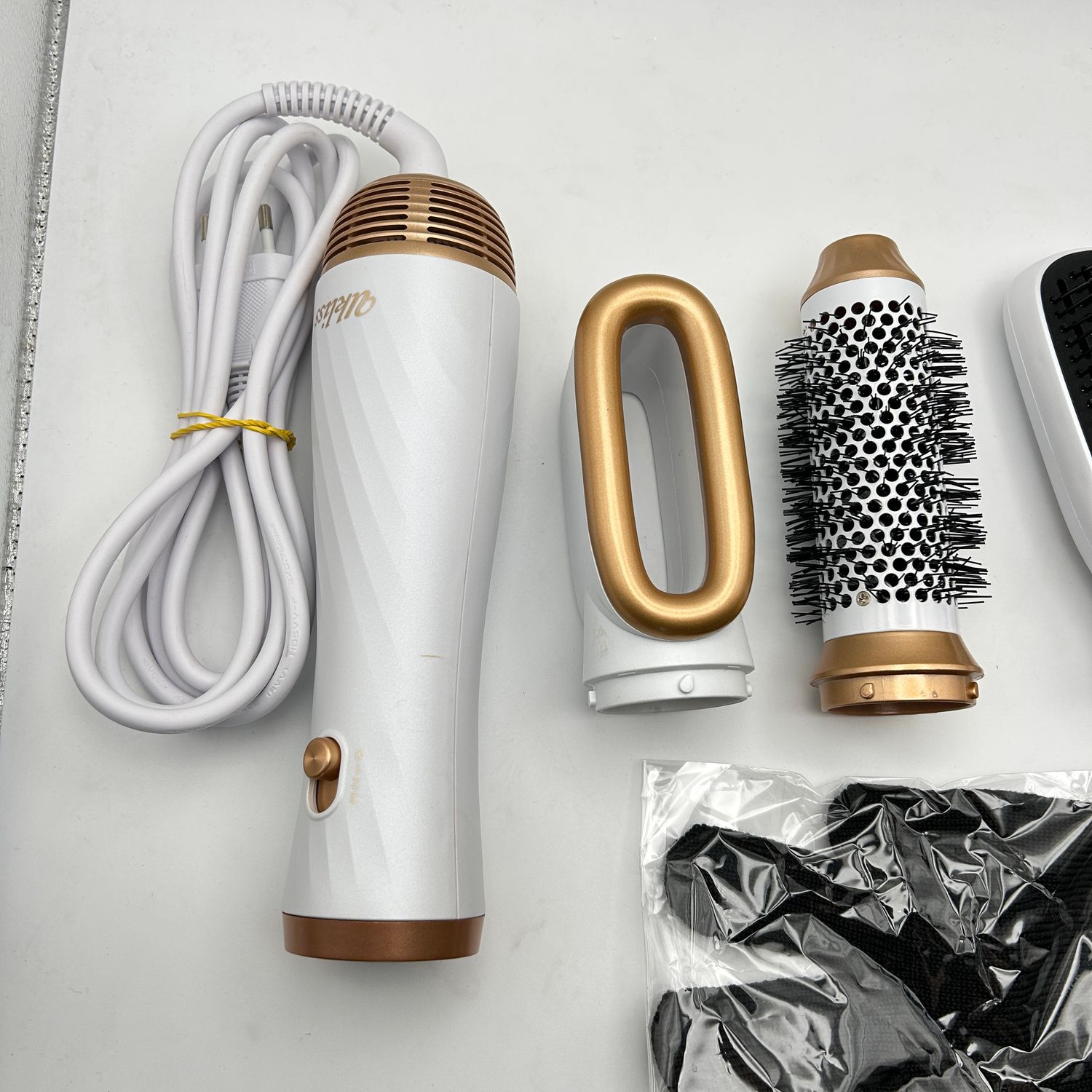 UKLISS Styler 1000W 6w1: Gorąca Szczotka, Jonowa Pielęgnacja