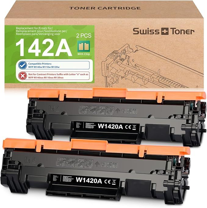 swiss toner Toner 142A W1420A (z chipem) kompatybilny z HP Laserjet MFP M140w