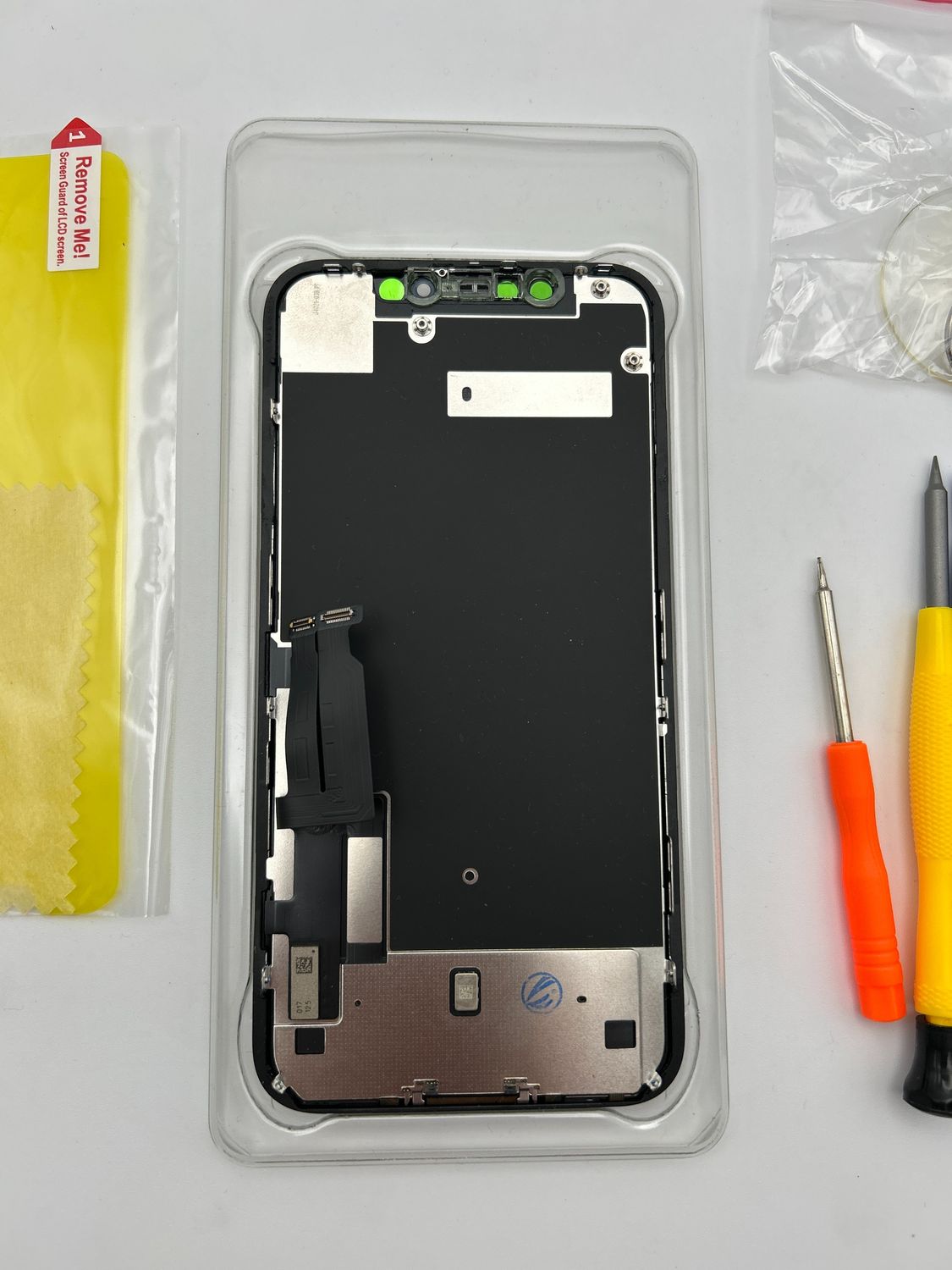 Dla iPhone 11 zamiennik ekranu dla iPhone 11 wyświetlacz LCD dotykowy