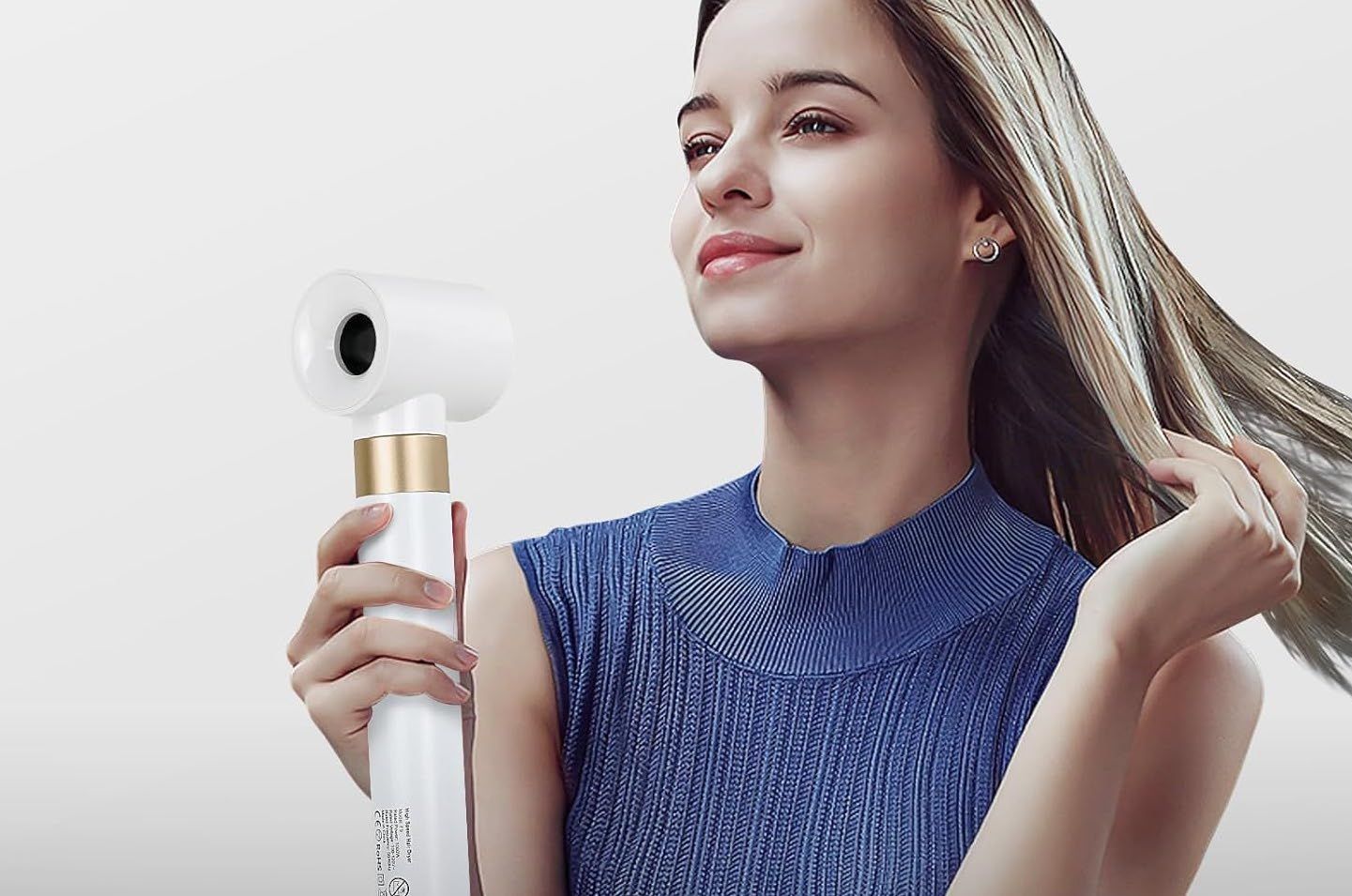 webeauty [5 w 1] Szczotka do dmuchania i powietrza, 110 000 obr./min