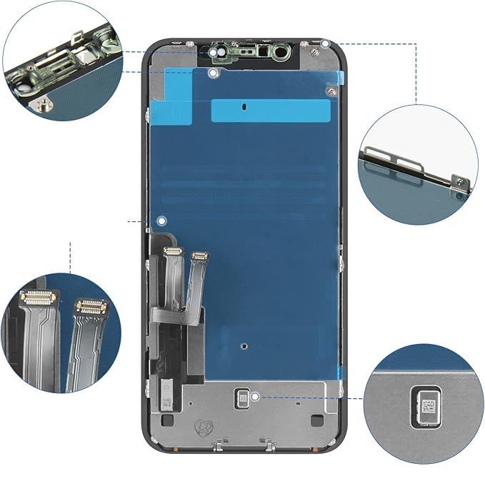 Dla iPhone 11 zamiennik ekranu dla iPhone 11 wyświetlacz LCD dotykowy