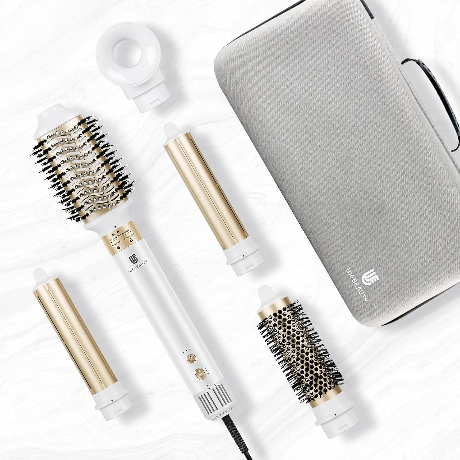 webeauty [5 w 1] Szczotka do dmuchania i powietrza, 110 000 obr./min