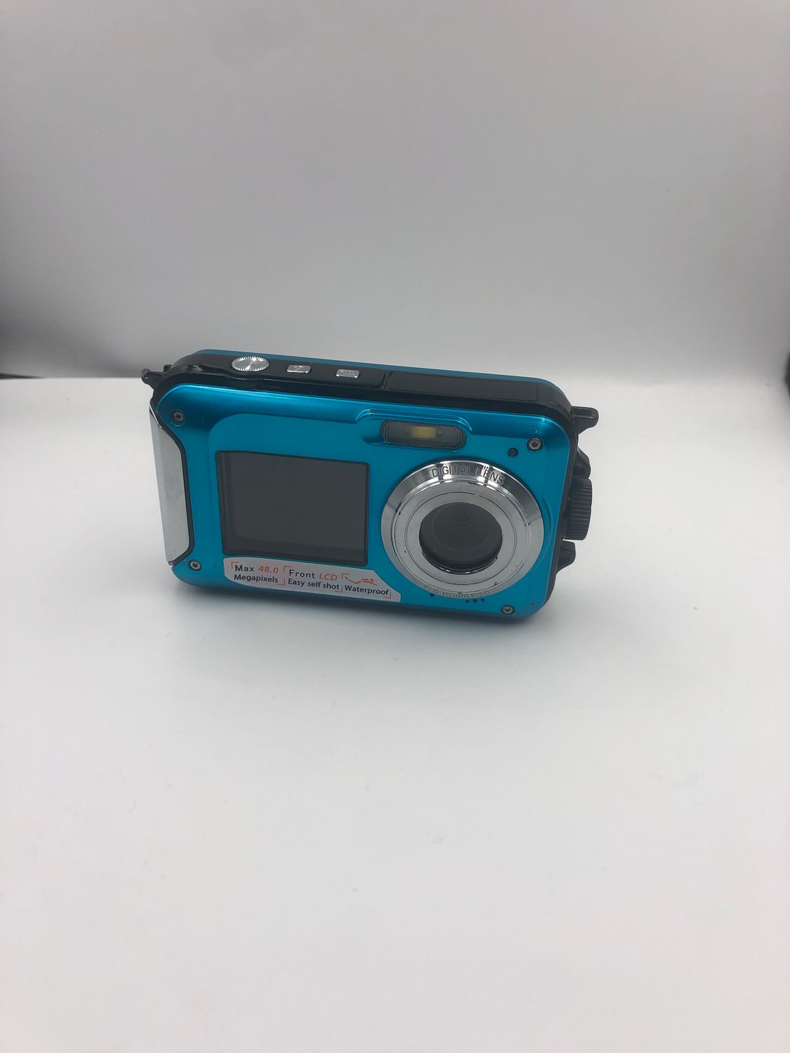 YISENCE Podwodna Kamera FHD 2.7K 48MP z Podwójnym Wyświetlaczem LCD do Nurkowania.