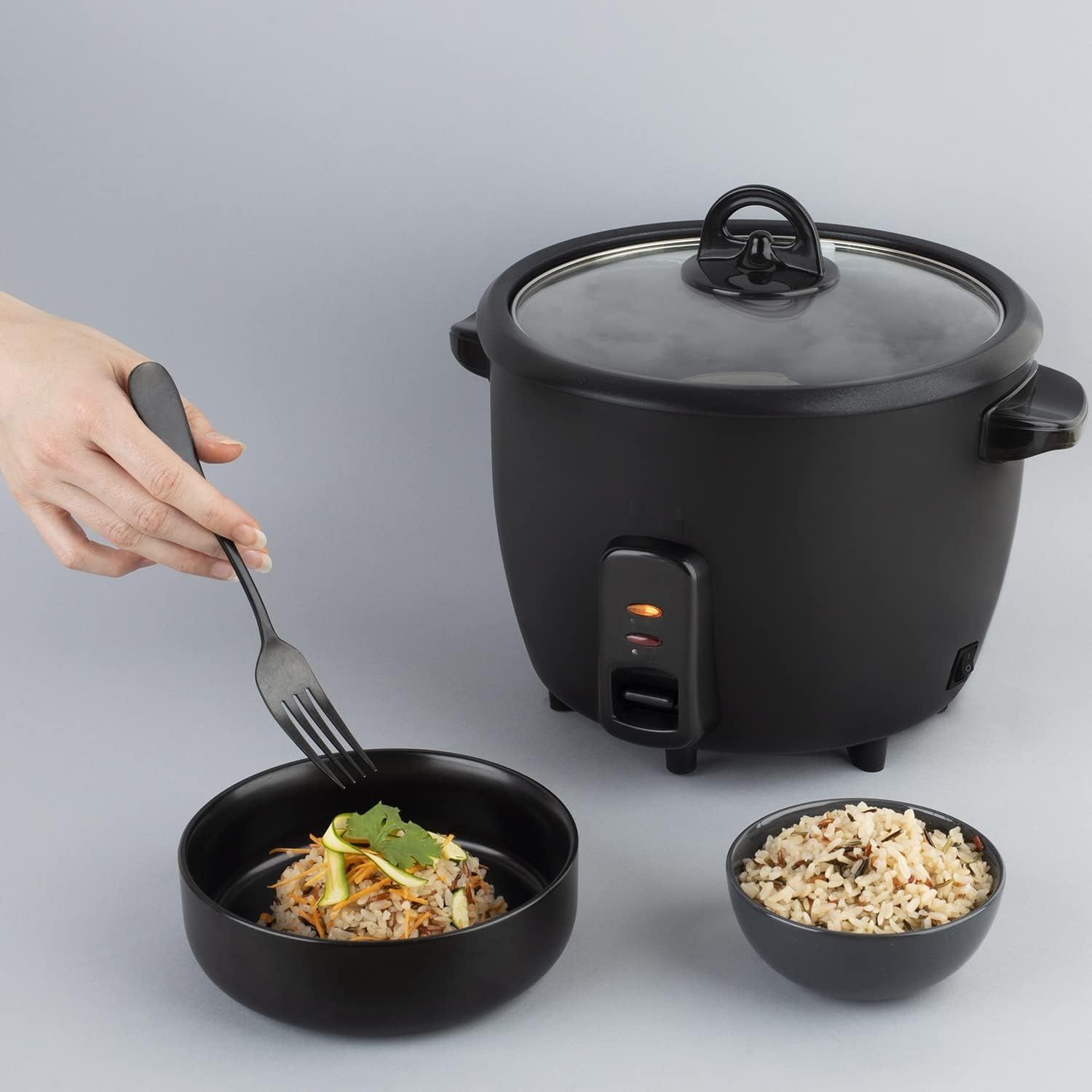 H.Koenig Rice Cooker ORYZA8, 1.8 L, Funkcja Podgrzewania, 700 W