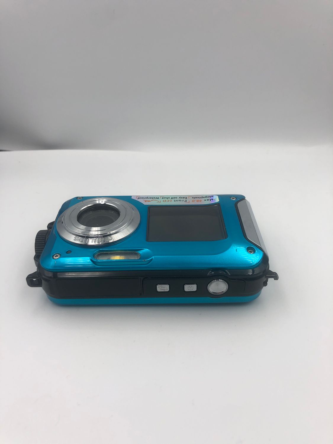 YISENCE Podwodna Kamera FHD 2.7K 48MP z Podwójnym Wyświetlaczem LCD do Nurkowania.