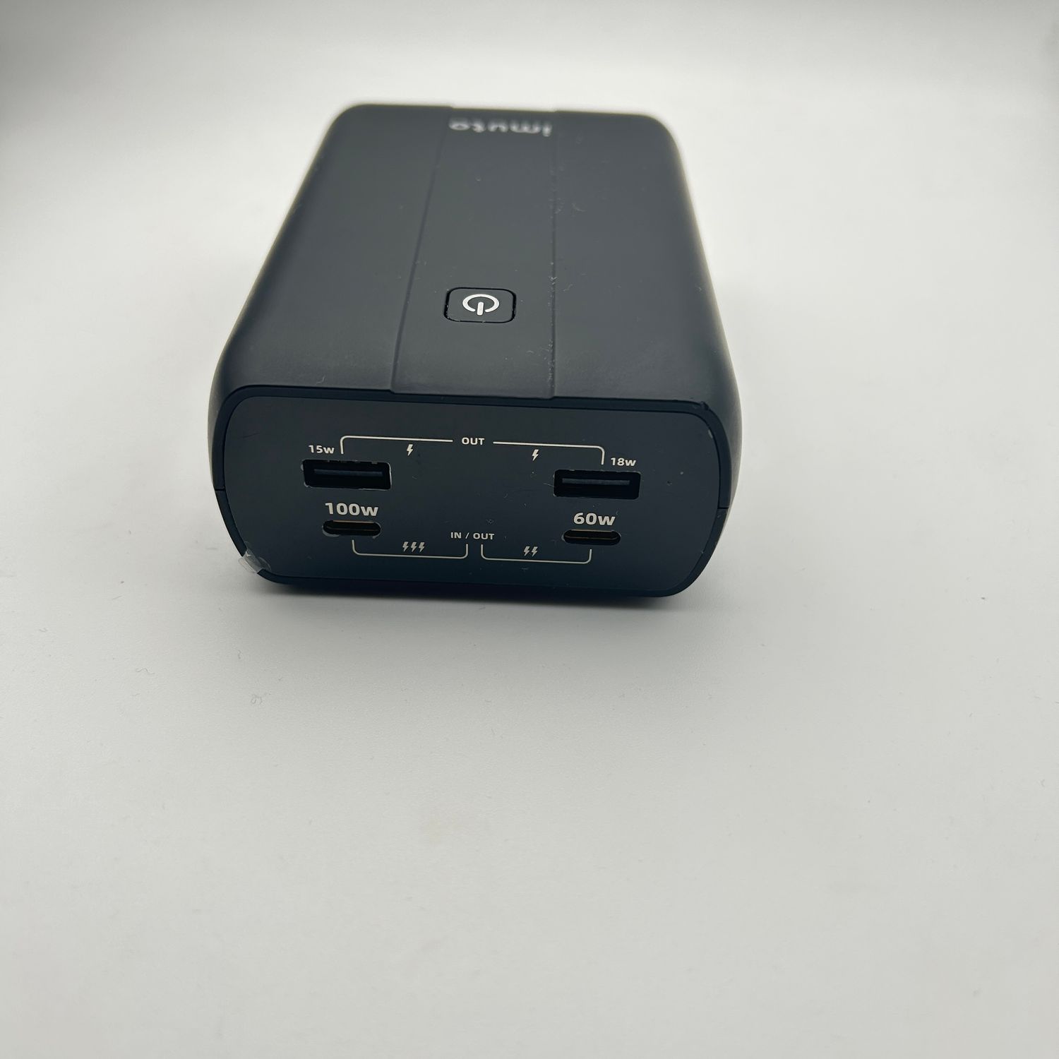 Imuto Laptop Powerbank 27200 mAh, USB C PD 100 W, 4 porty