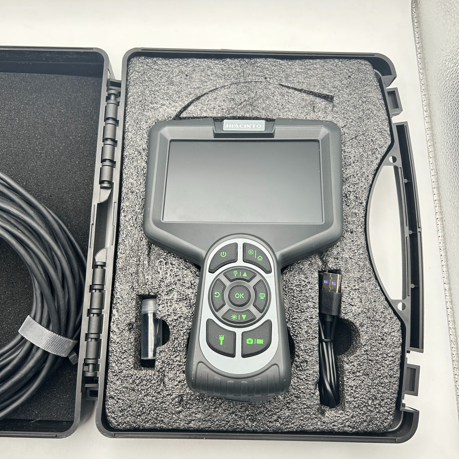 Kamera endoskopowa Hiacinto 5&quot;, IP68, 10m, 3 soczewki, HD 1080P